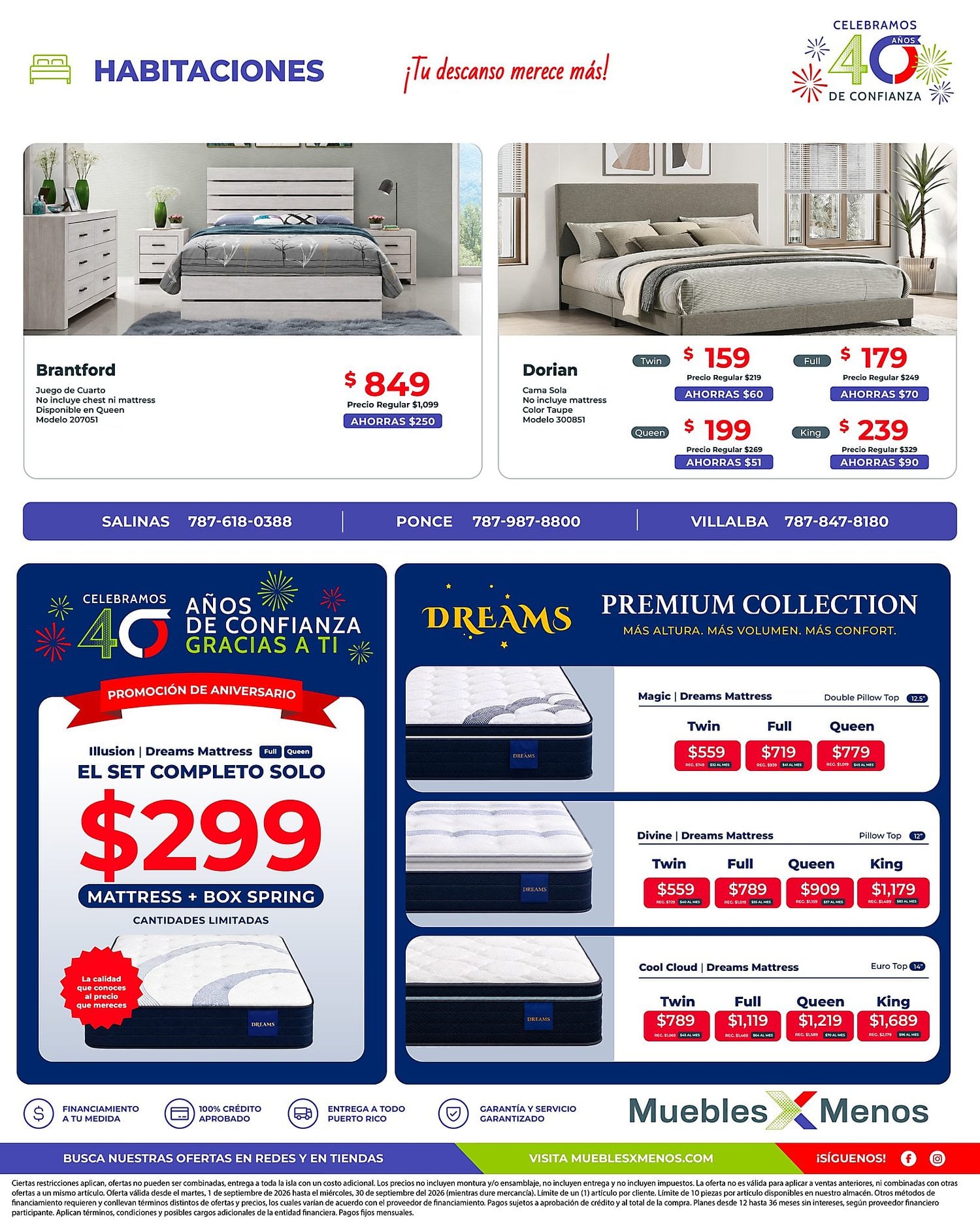 Muebles X Menos